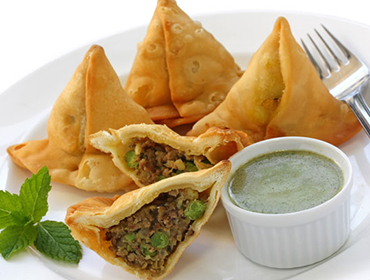 Mutter Masala Samosa